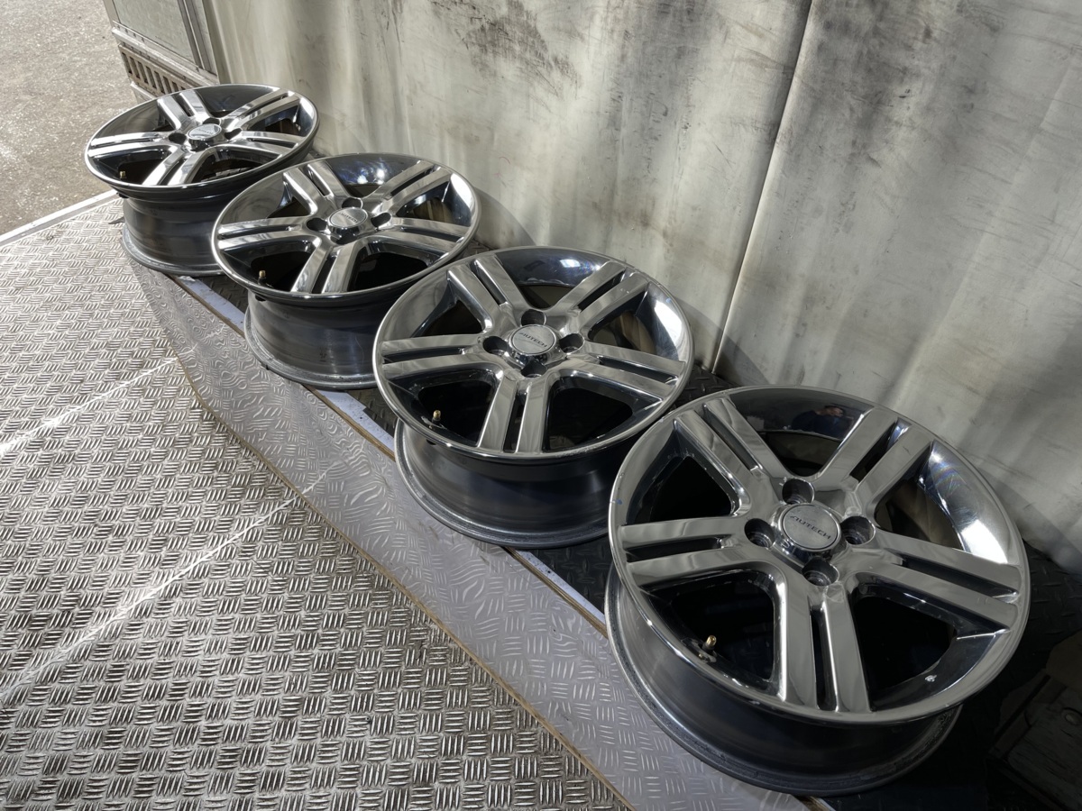 オーテック 純正 日産 ライダー AUTECH RAYS製日産セレナ 中古 日産純正ホイール 15×5.5J +40 4本 ノート等に おっ 日産純正 2023年 0