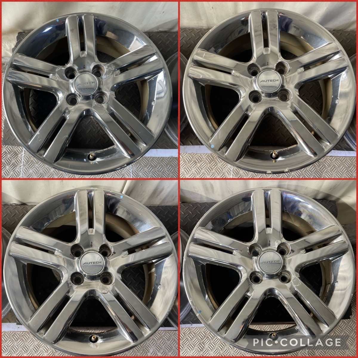 オーテック 純正 日産 ライダー AUTECH RAYS製日産セレナ 中古 日産純正ホイール 15×5.5J +40 4本 ノート等に おっ 日産純正 2023年 0