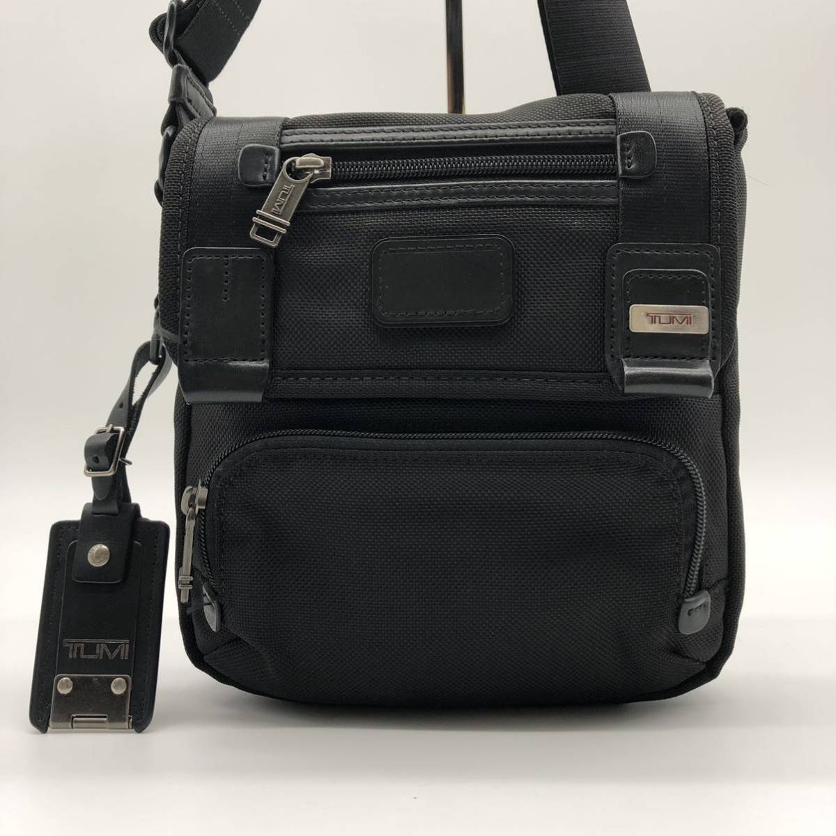 1円【美品】TUMI トゥミ ショルダーバッグ クロスボディバッグ 
