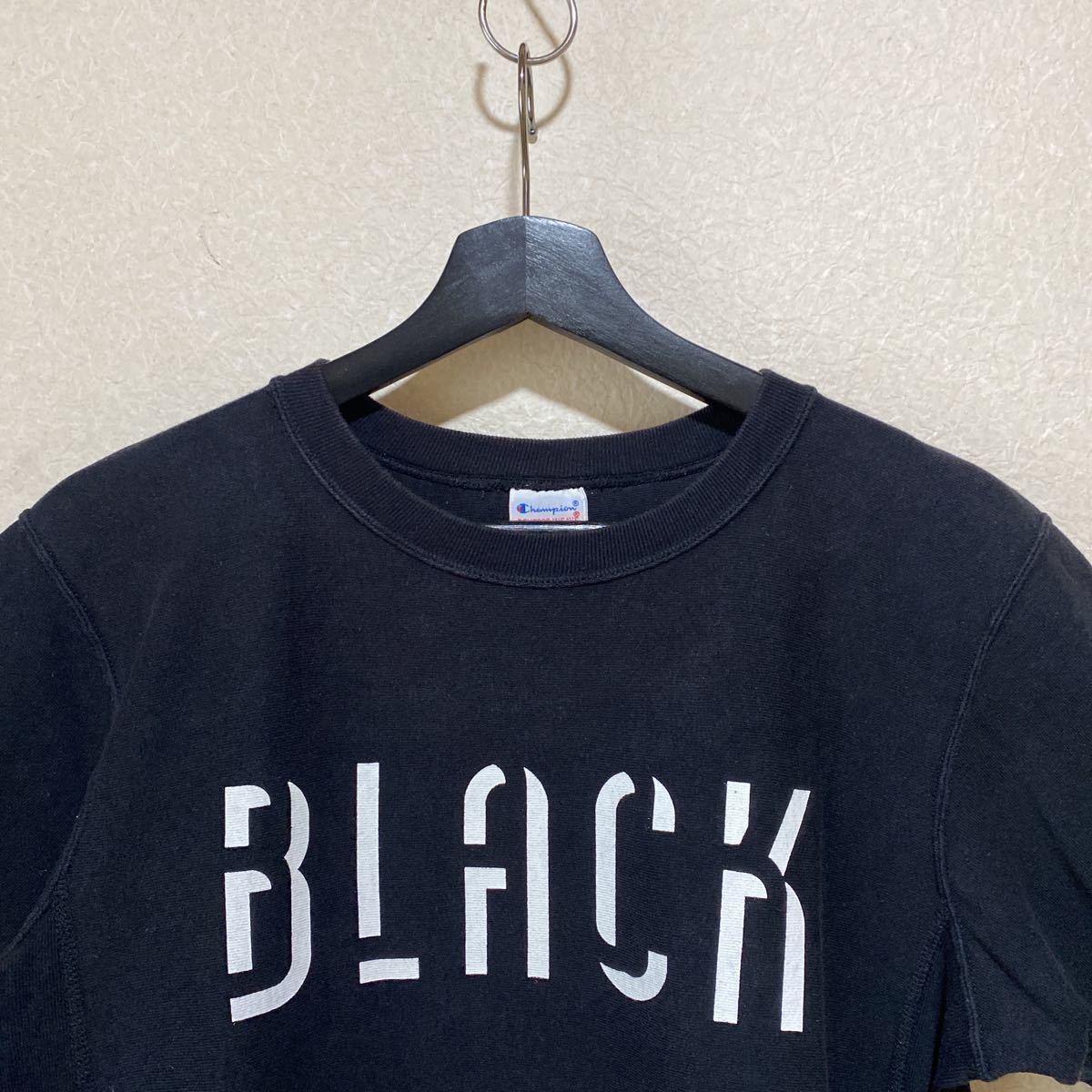 美品 BEAMS別注 チャンピオン リバースウィーブ スウェット L ネイビー