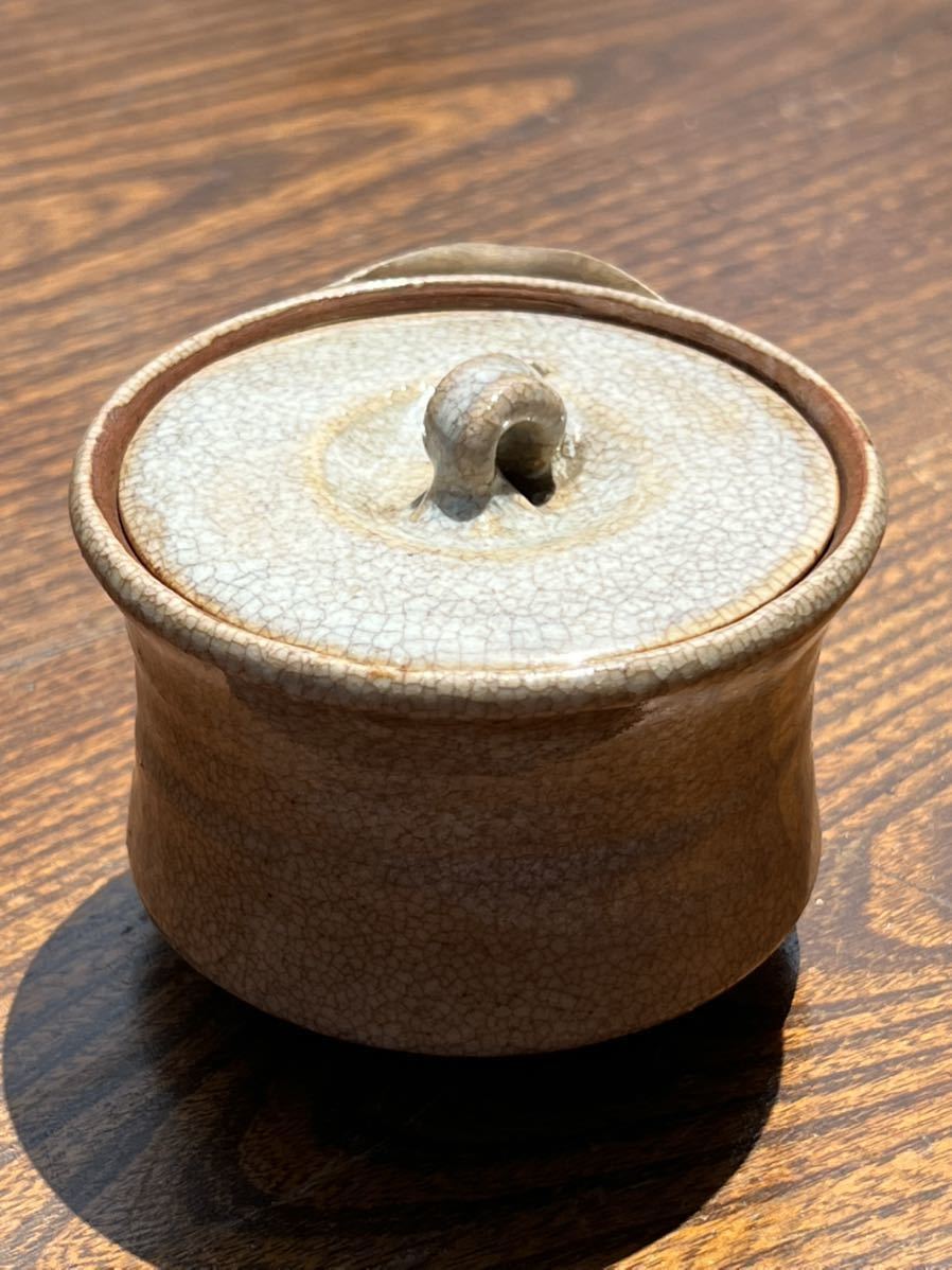 萩焼 泉流山 吉賀大眉作 萩茶碗 東京都内にて、萩焼作家 吉賀大眉の茶碗をお譲り頂きました｜くまねこ堂