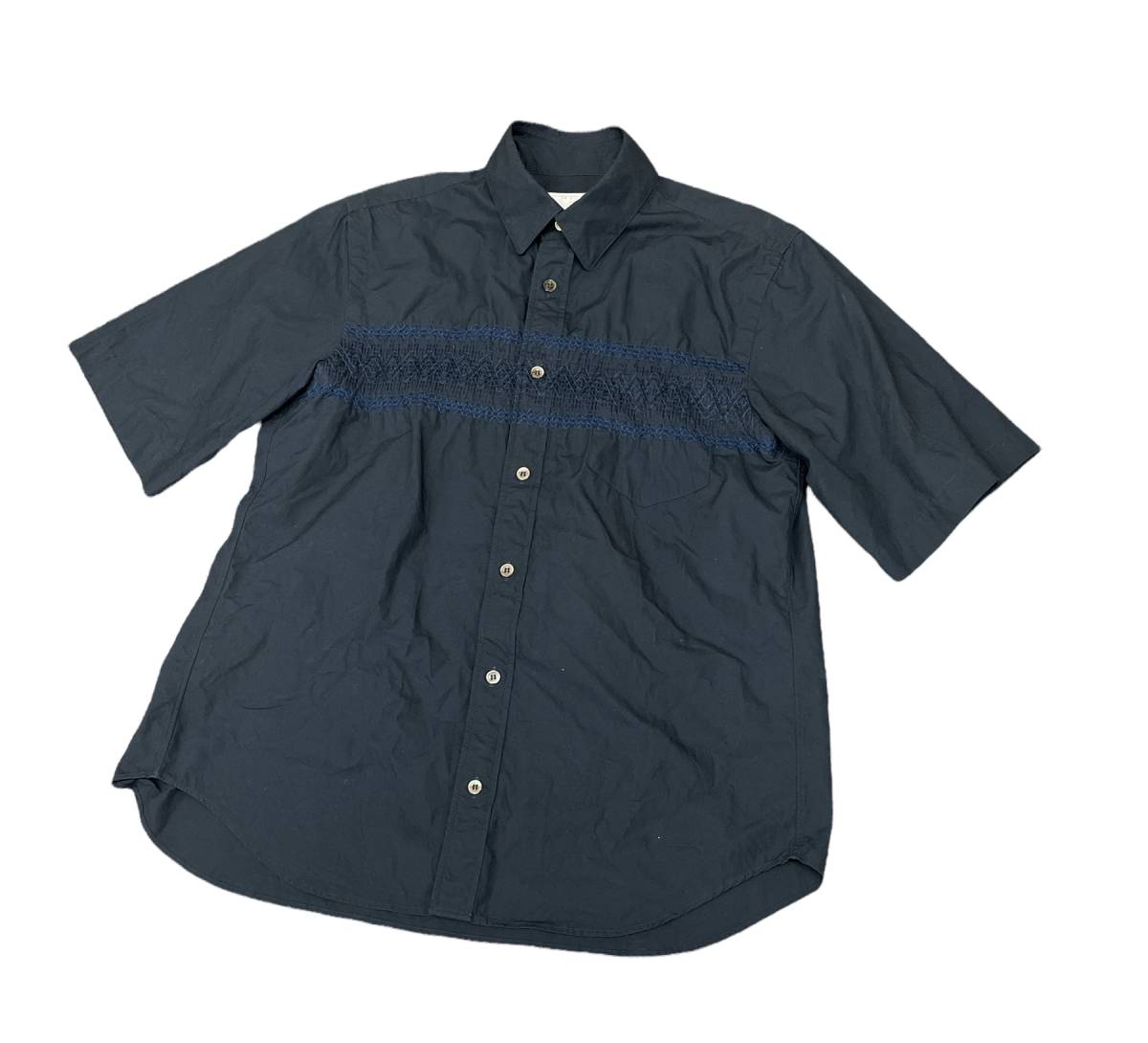 名作 □ sacai Typewriter Shirt 18-01569M タイプライター 刺繍 