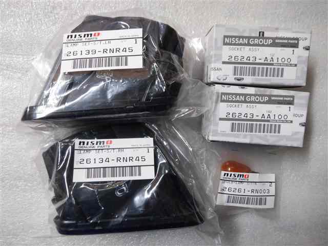 新品，得価 NISMO ニスモ スカイライン R34 GT-R フロントウインカー 左右セット(パーツ)｜売買されたオークション情報、yahooの商品情報をアーカイブ公開 - オークファン その他