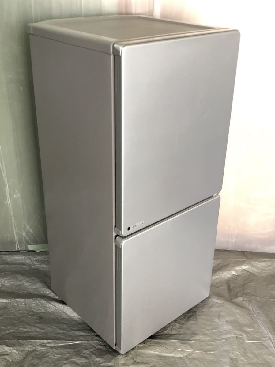 ユーイング 2ドア ユーイング⁄ノンフロン冷凍冷蔵庫中古品23014年製 氷