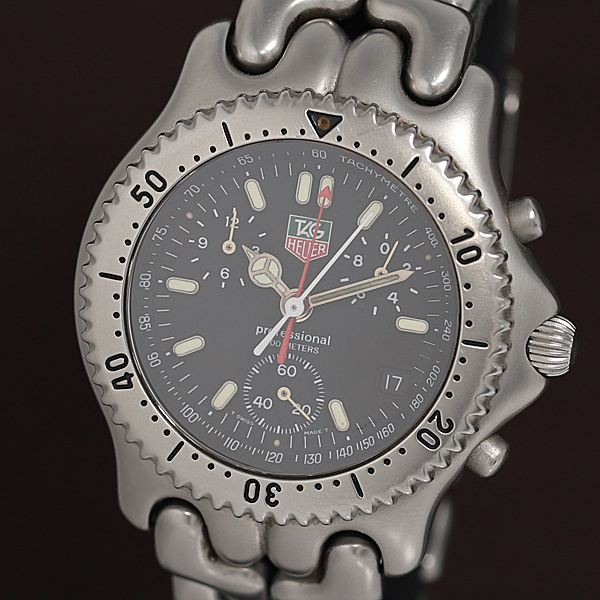 1円◇稼働◇正規品【タグホイヤー】QZ S39.306 セル クロノグラフ プロ