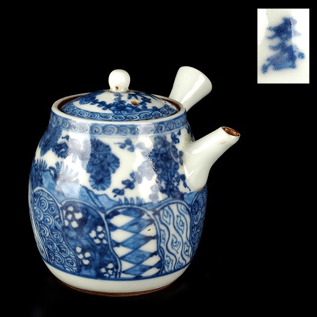 Sazen Tea 京焼 染付祥瑞急須 130ml | 中国茶・台湾茶向け手描き