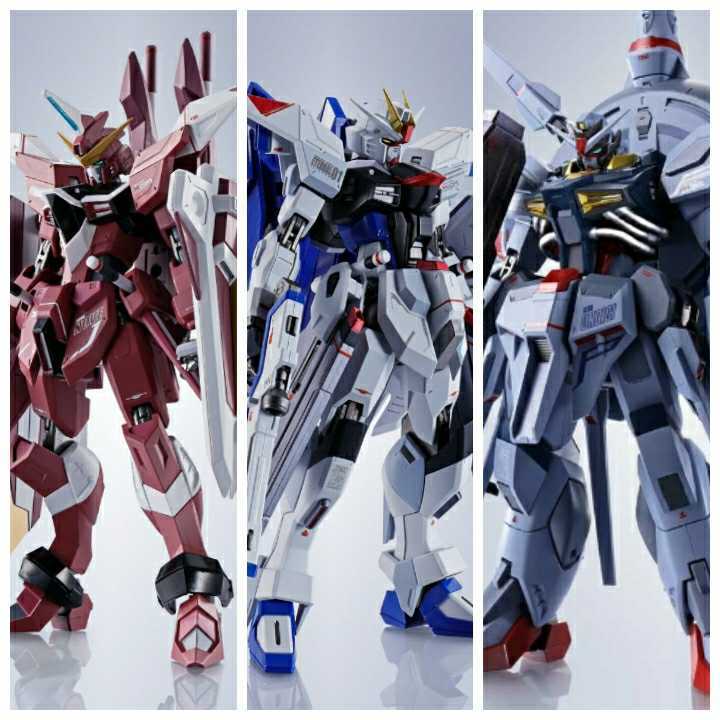 【未開封】メタルロボット魂　フリーダム/ジャスティス/プロヴィデンス　3体セット 未開封3点セット METAL ROBOT魂 メタルロボット魂 フリーダムガンダム