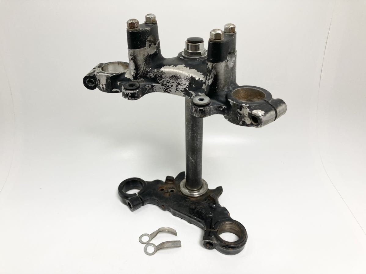 純正品 GT380 ステアリング ステム トップブリッジ 後期 当時物 