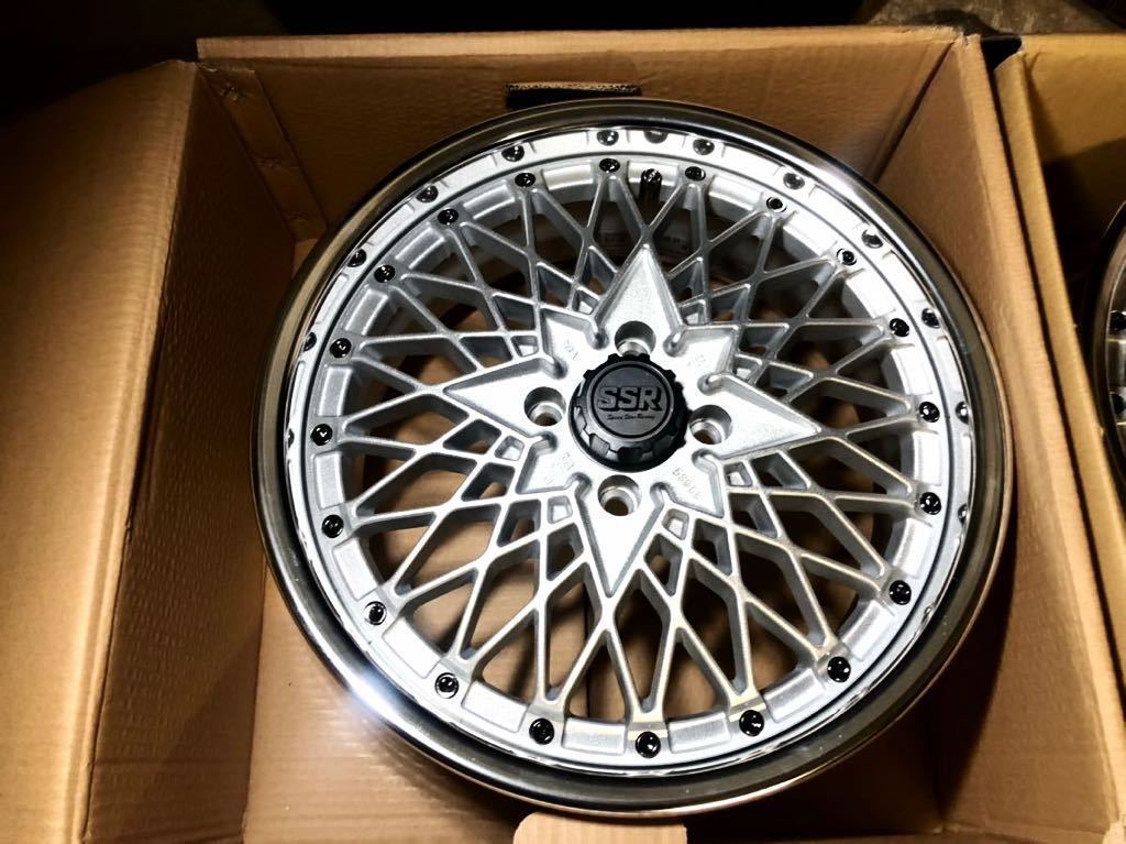 展示品！ほぼ未使用！？ SSR フォーミュラメッシュ 16x6.5J オフセット 