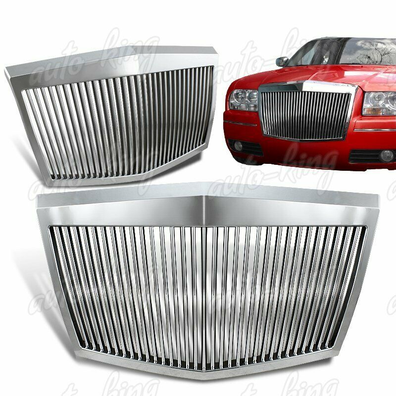 300C Chrome ABS 2005-2010 Chrysler Vertical 0 Phantom Front Grille 