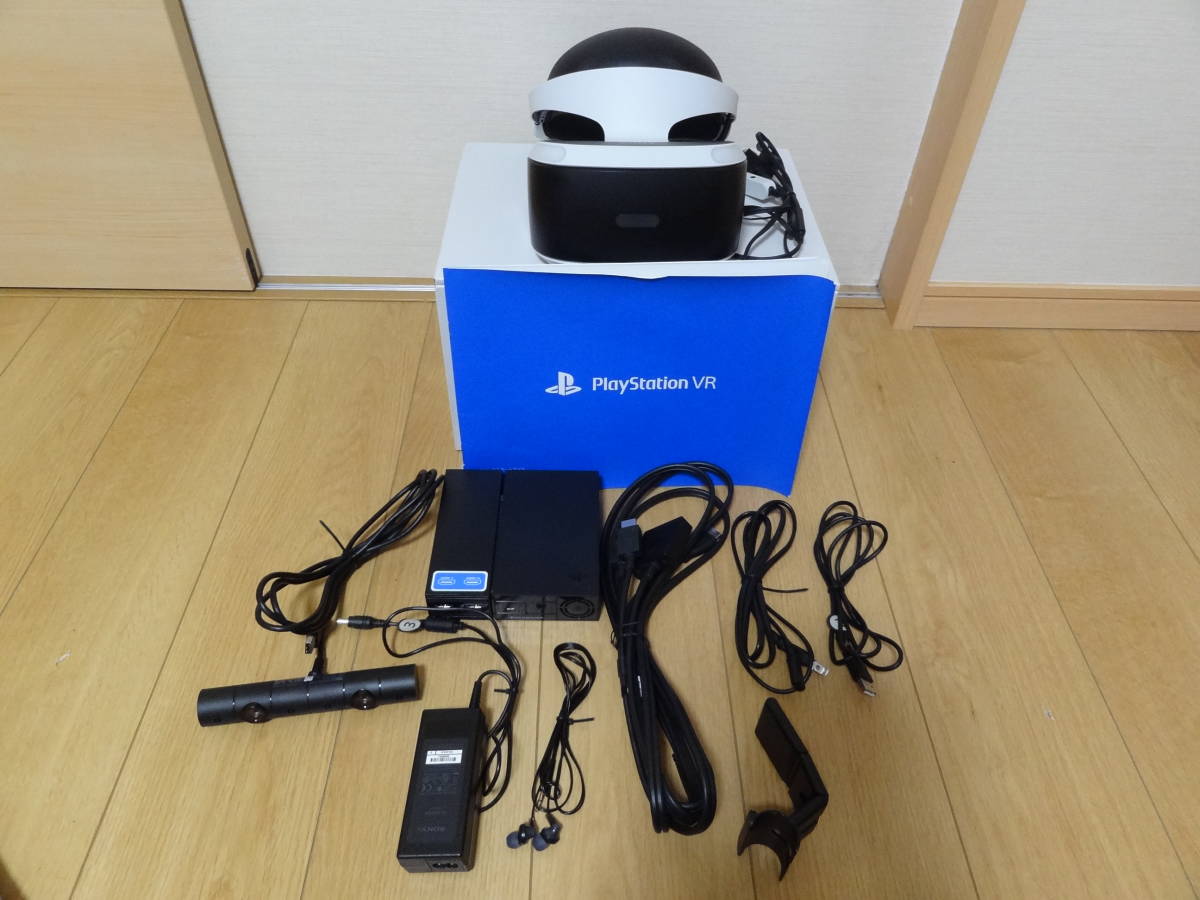 本物保証，100%新品 SONY ソニー PlayStation VR 本体 ヘッドセット PS4 PSVR CUH-ZVR1 カメラ付き(PSVR)｜売買されたオークション情報、yahooの商品情報をアーカイブ公開 - オークファン PSVR