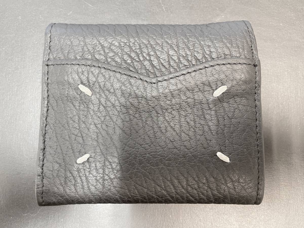 未使用 箱付 メゾン マルジェラ Maison Margiela 三つ折り財布 ZIP 