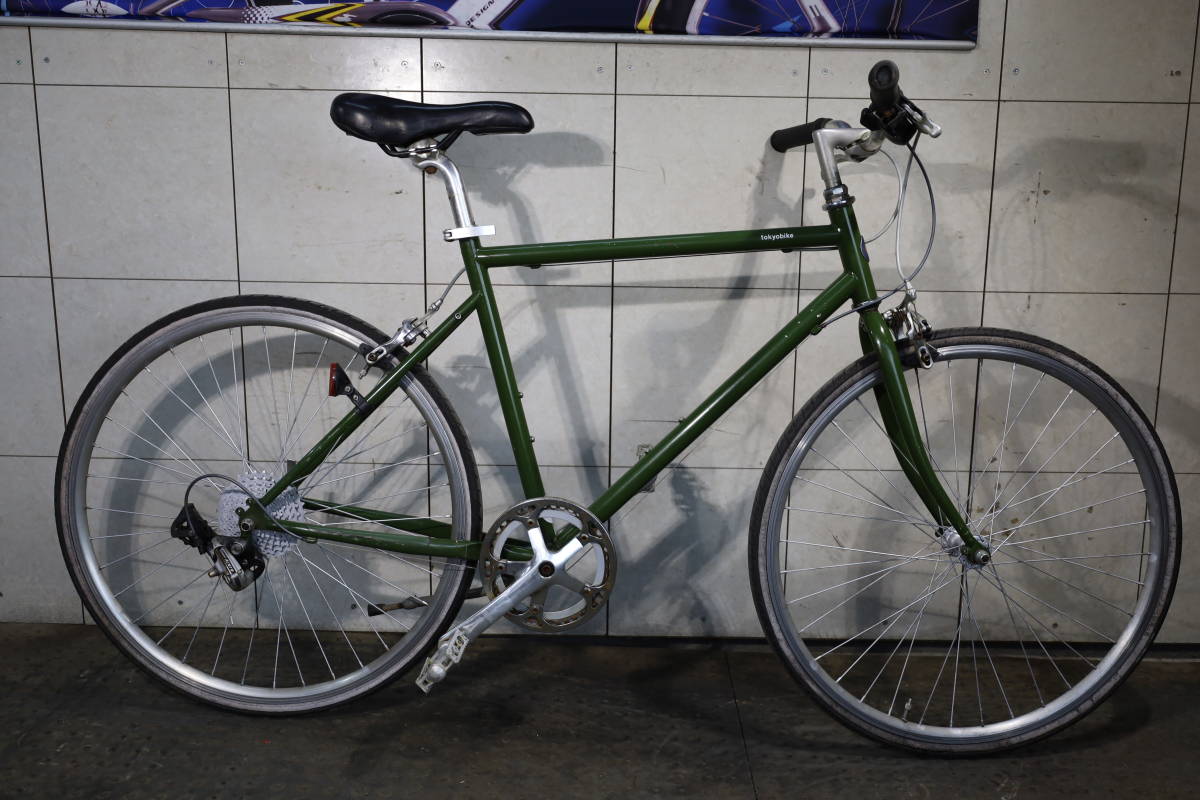 TOKYO BIKE 650C クロモリ シマノ8速 480mm クロスバイク