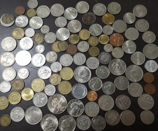 古銭 硬貨 まとめ 海外 まとめ売り 大量 外国銭 外国 外国コイン 1.5kg