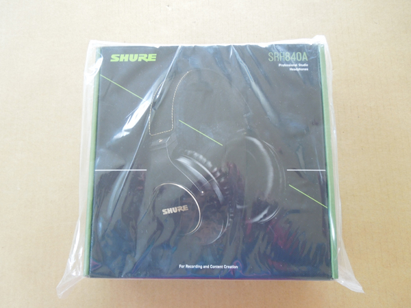 SHURE SRH840A-A プロフェッショナル・スタジオ・ヘッドホン 未使用
