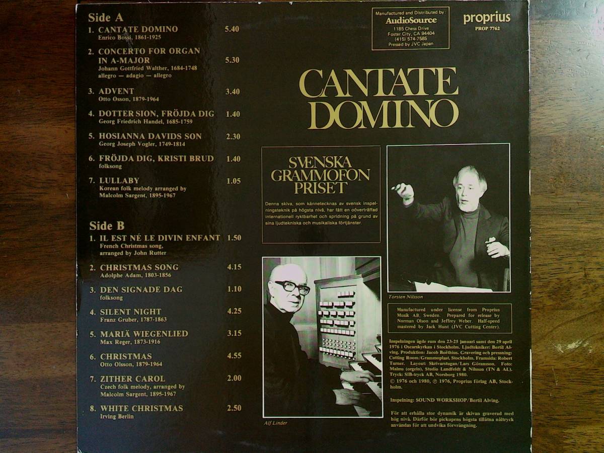 Yahoo!オークション - Cantate ☆極美盤白地青文字ジャケット