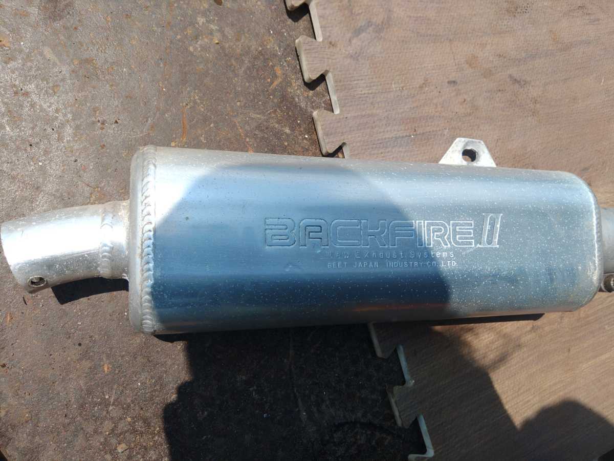EX250E GPX250R2 希少 BEET BACKFIREⅡ 社外マフラー ビート