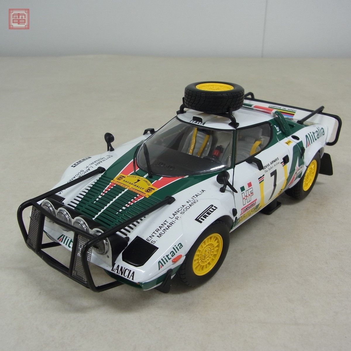 京商 1/18 ランチア ストラトス HF サファリラリー 1977 #7 KYOSHO