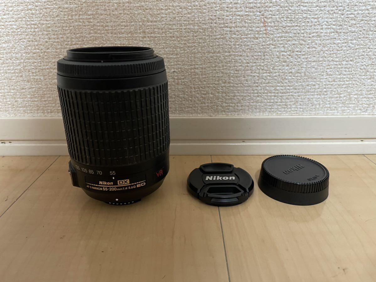 ニコン NIKON AF-S DX 55-200mm F4-5.6G ED VR レンズ 型番: 【公式通販】