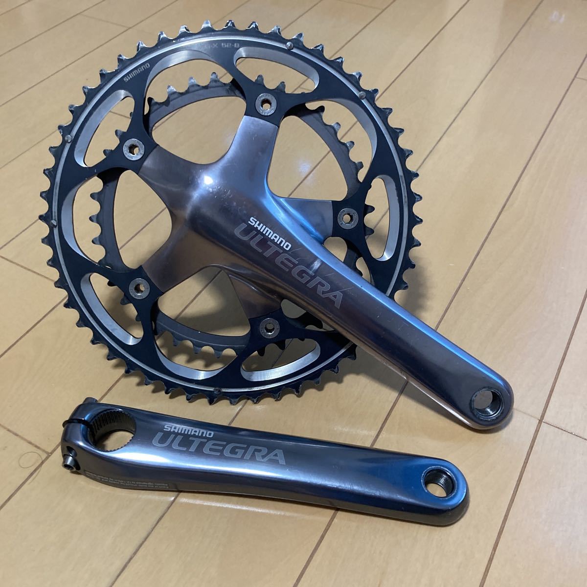 その他 m fc-6601 6600系アルテグラ クランク 52-39T 170mm クランク、チェーン