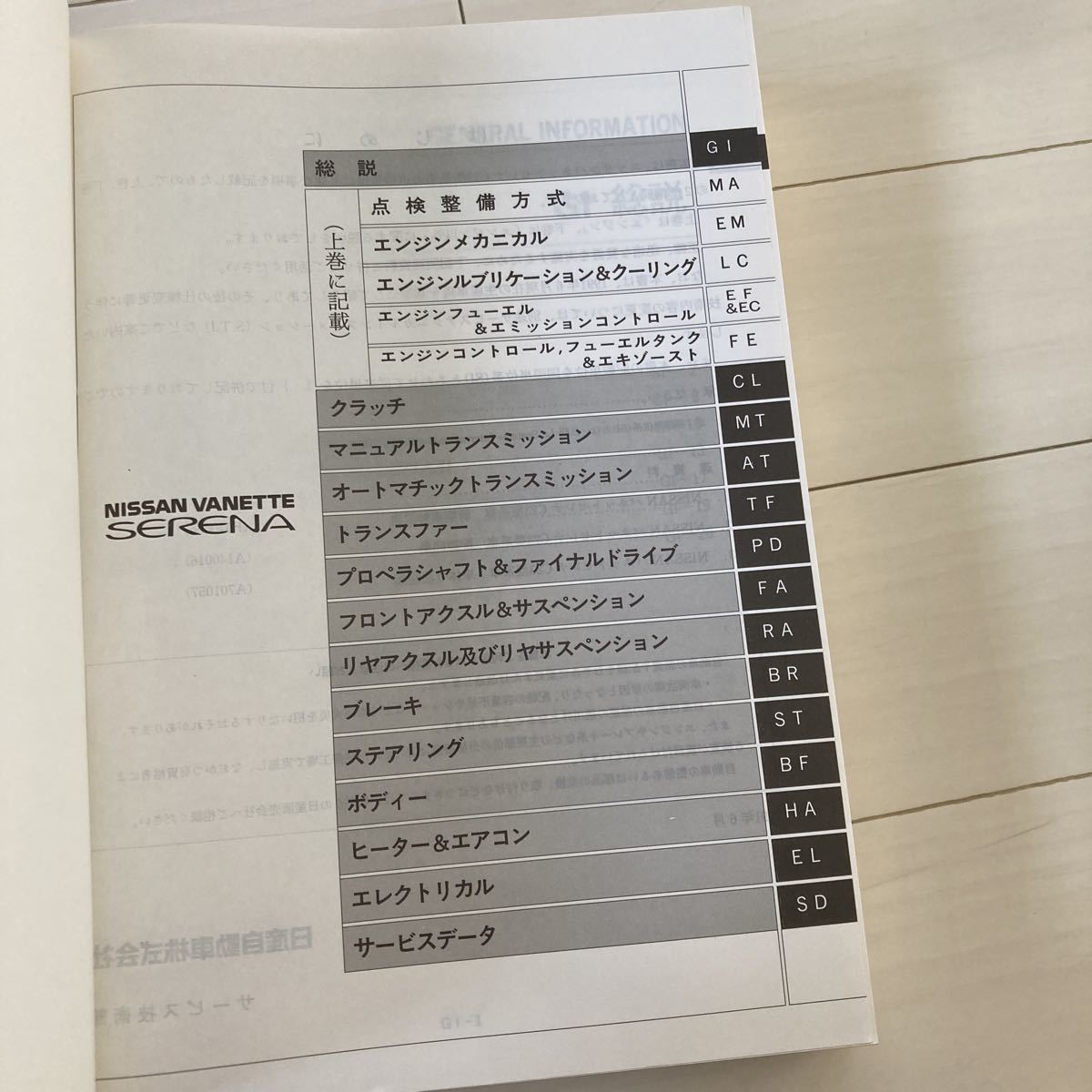 日産 整備要領書 - バネットセレナ 2026年最新Yahoo!オークション Yahoo!オークション C23型 サービス -セレナ 整備要領書(日産)の中古品 セレナ 今に繋がるミニバンの先駆けとなった初代『バネットセレナ』懐かしの サービスマニュアル c26（整備書｜メンテナンス用品）：車用品<車用品 | 基本版