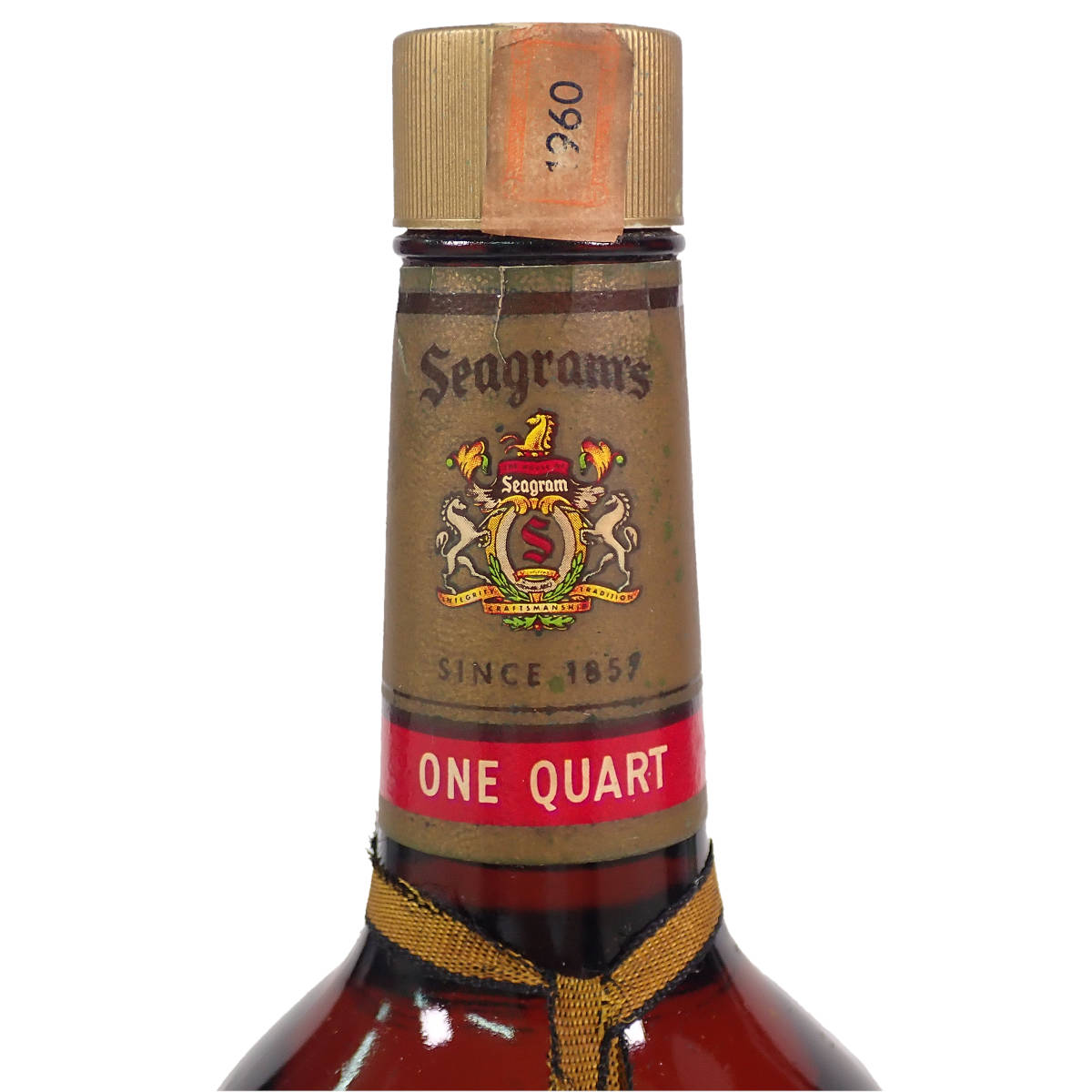 Seagram's V.O. シーグラム 雑酒表記 1950-60年代流通 V.O