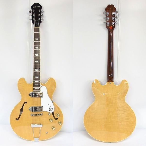 ☆Epiphone/エピフォン Elitist 1965 Casino NAT/カジノ フルアコ 