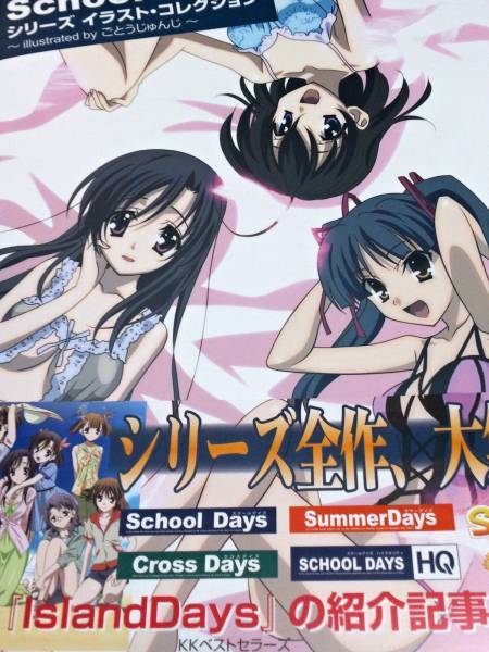 School Daysシリーズ イラスト・コレクション(原画、設定資料集)｜売買