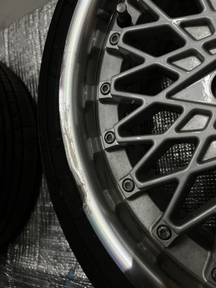 kyowa racing メッシュ 15インチ 6.5j +35 pcd100 4h 4本 165 50 r15 