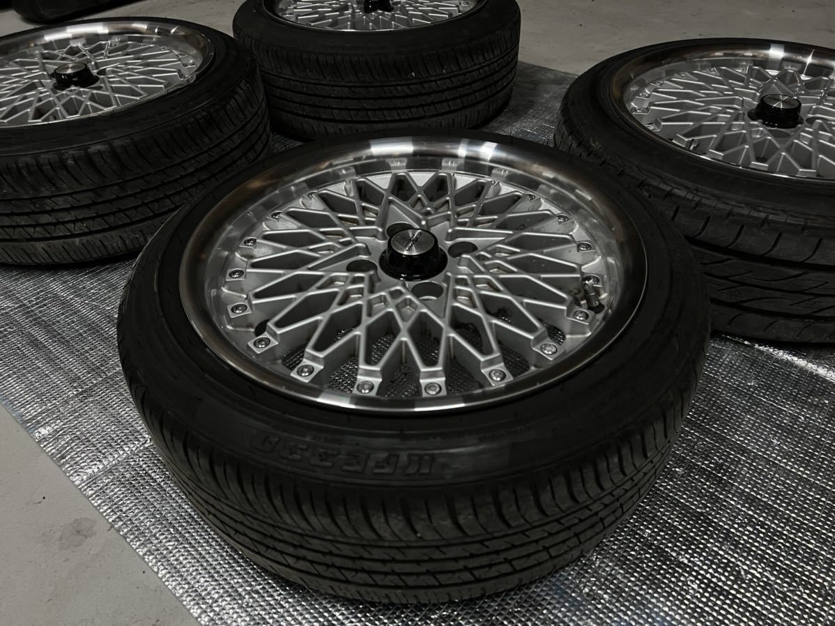 kyowa racing メッシュ 15インチ 6.5j +35 pcd100 4h 4本 165 50 r15 