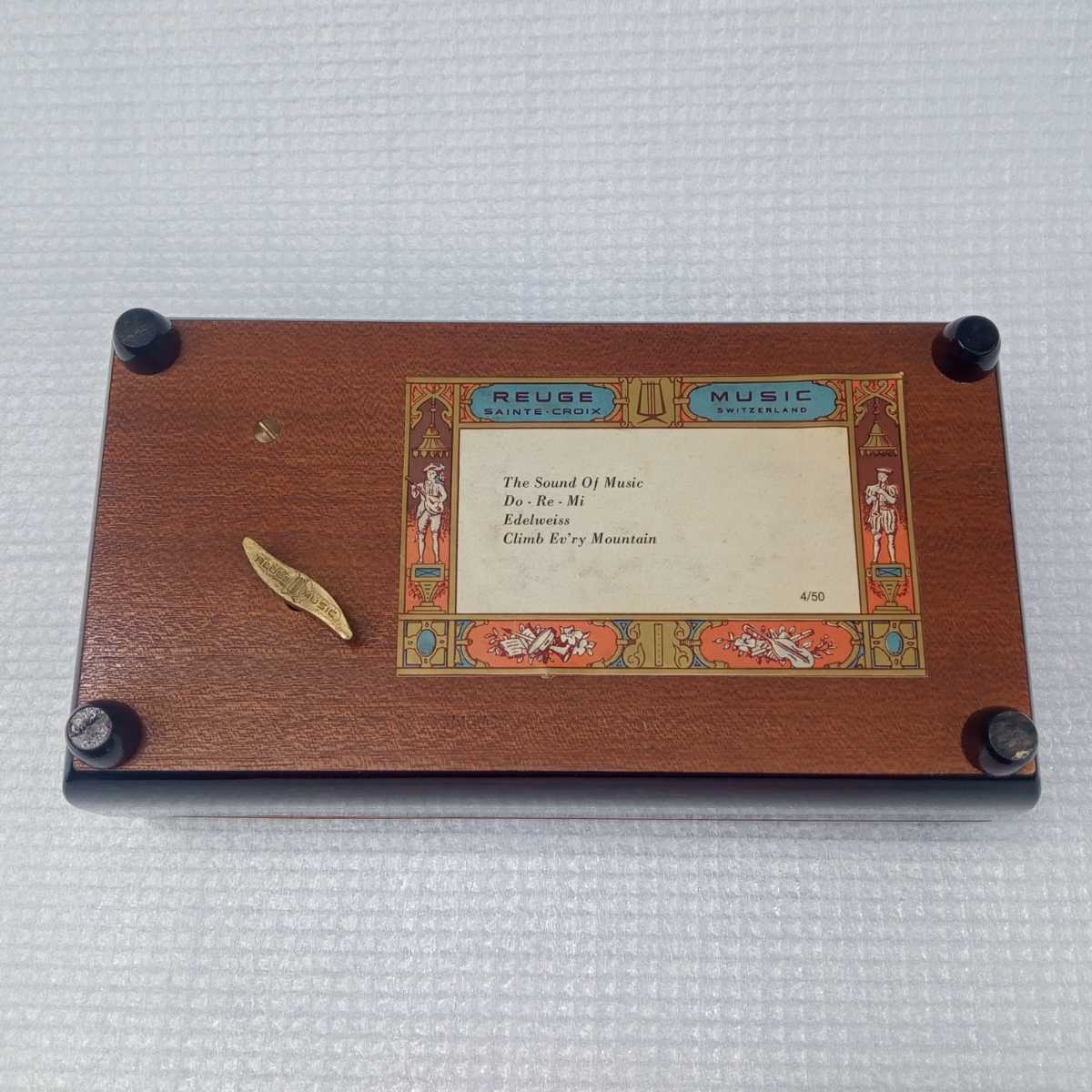 ○REUGE/リュージュ○50弁オルゴール○サウンド・オブ・ミュージック