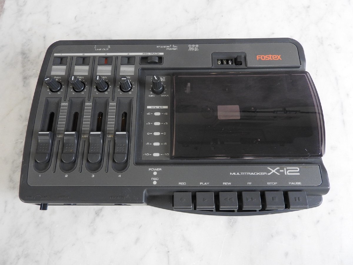 ☆ Fostex フォステクス X-12 カセット レーディング ミキサー ☆中古☆