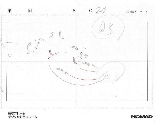 ローゼンメイデン 水銀燈 41枚 原画・動画類 検索：セル画 複製原画