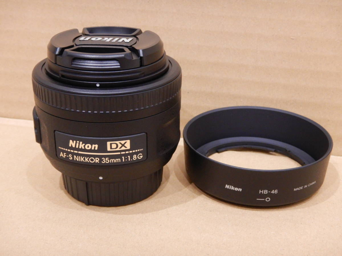 Nikon AF-S DX NIKKOR 35mm f/1.8G ニコン 単焦点レンズ 付属品全て