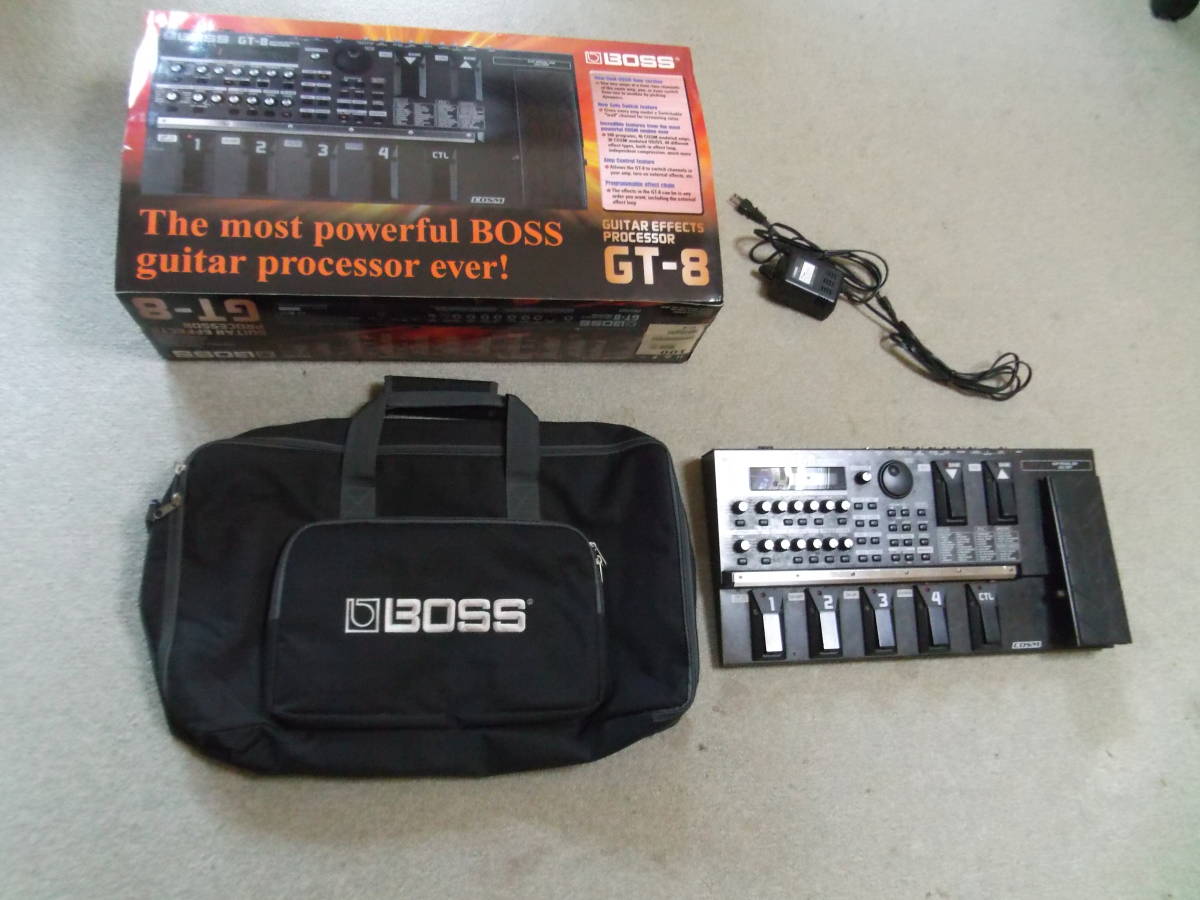 BOSS マルチエフェクター GT-8 ソフトケース/箱付き ユーズド BOSS GT