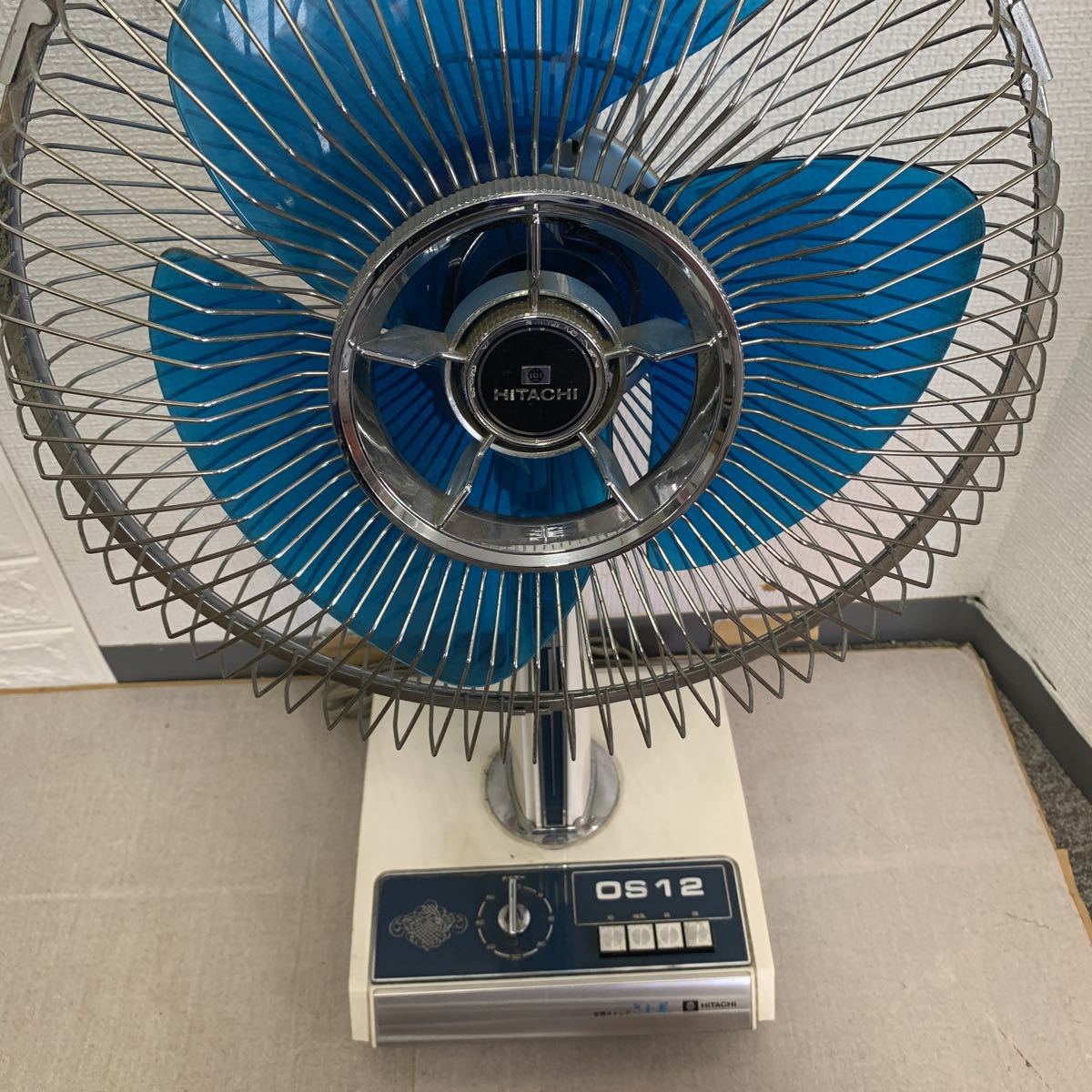 HITACHI さわ風 昭和レトロ 空間ストップ H-638形 扇風機 F-30VH
