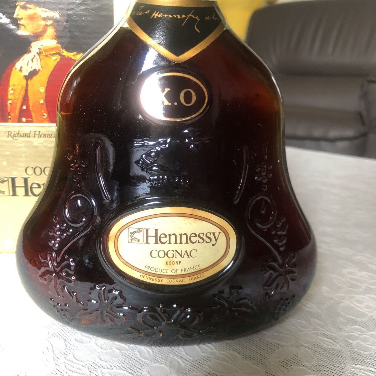 古酒 古酒 Hennessy ヘネシー XO 金キャップ グリーンボトル Hennessy