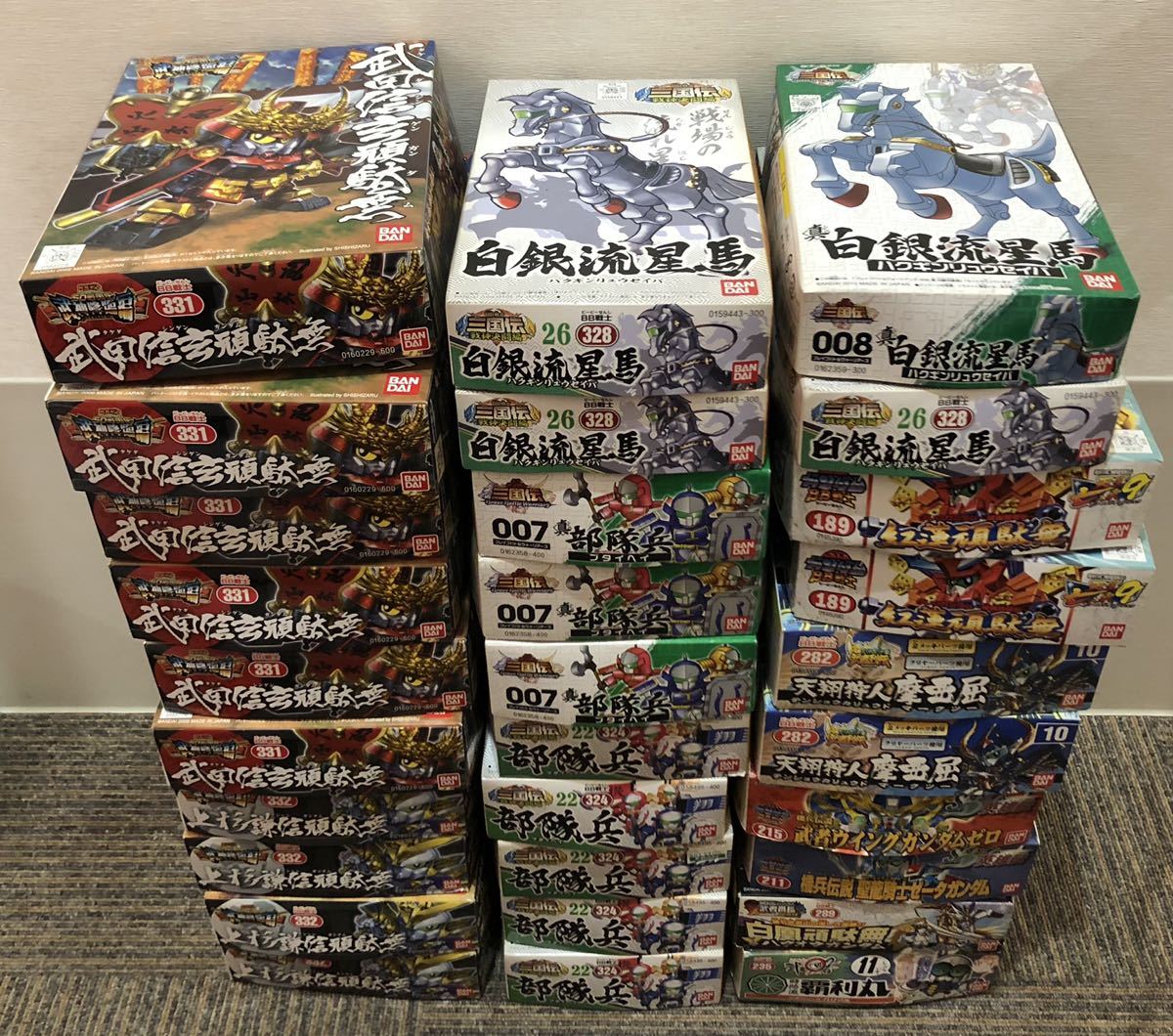 g004【未使用】ガンプラ まとめ 30点 セットBB戦士 SD戦国伝 武神降臨