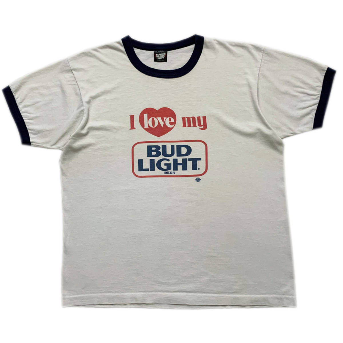 BUD LIGHT バドライト USA製 ビール 90s 古着 90年代 YOU, Budweiser 