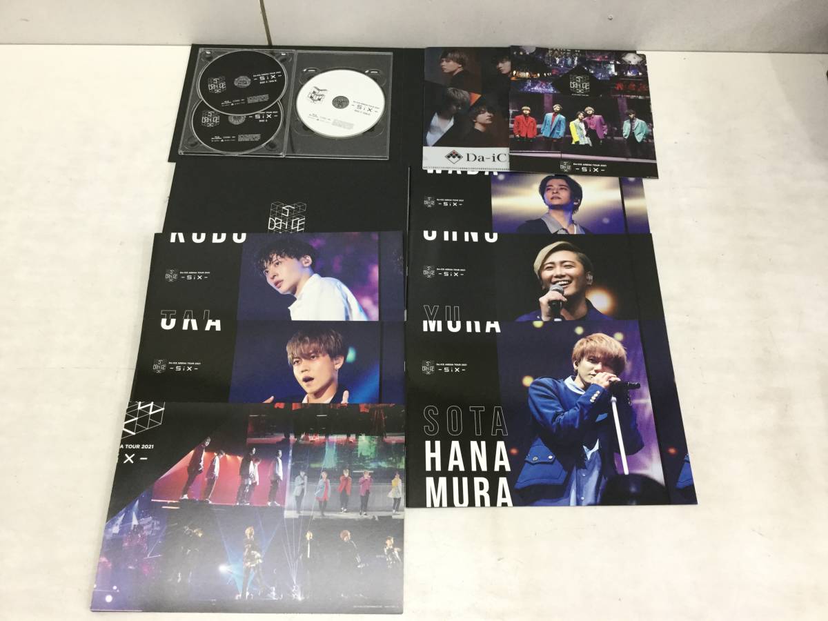 Da-iCE ARENA TOUR 0 Side -SiX- B Blu-ray - DVD A -SiX-」DVD&amp