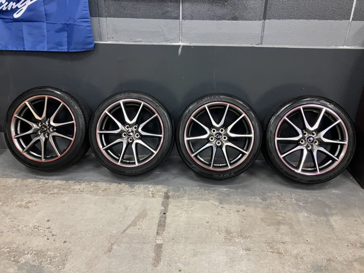 プリウス30 GS 純正 18インチ 4本セット おまけ付き！(ラジアルタイヤ 