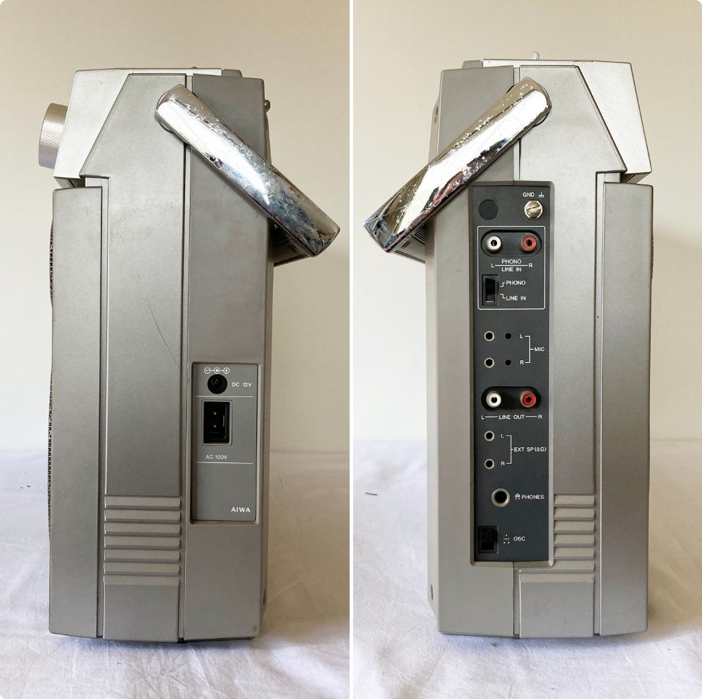 ラジオ カセットレコーダーAIWA アイワ CS-75X ステレオ FM⁄AM 2バンド