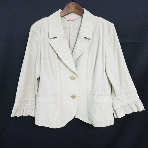  #anc ローラアシュレイ LAURAASHLEY ジャケット ベージュ 麻混 レディース 744271(テーラードジャケット、ブレザー)｜売買されたオークション情報、yahooの商品情報をアーカイブ公開 - オークファ 女性用