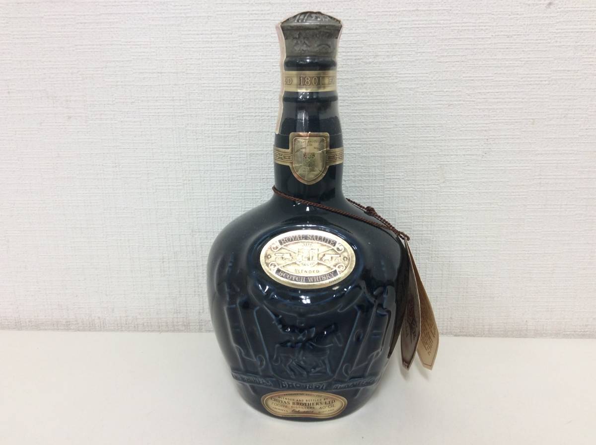 □0615 未開栓 ROYAL SALUTE ロイヤルサルート 21年 スコッチ