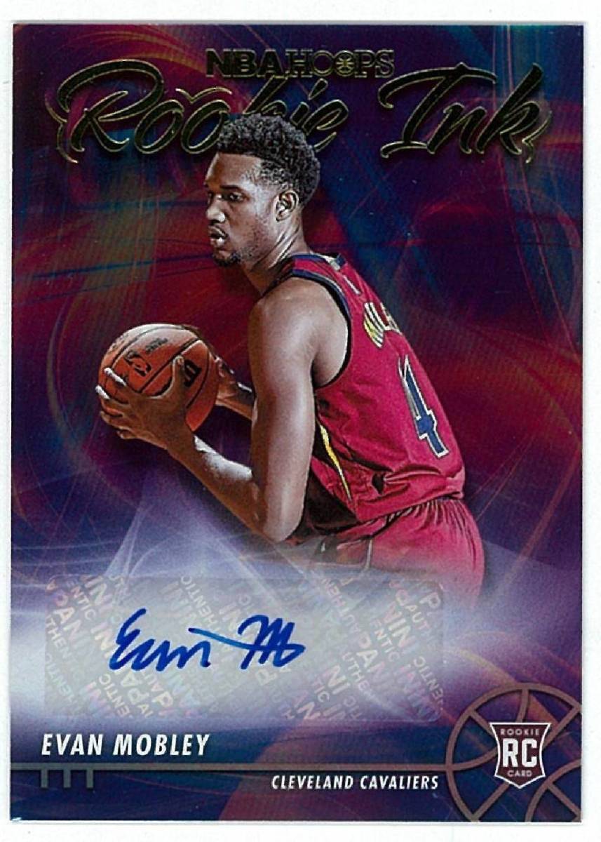 2021-22 Evan Mobley Panini Hoops Rookie Ink Auto RC Cleveland