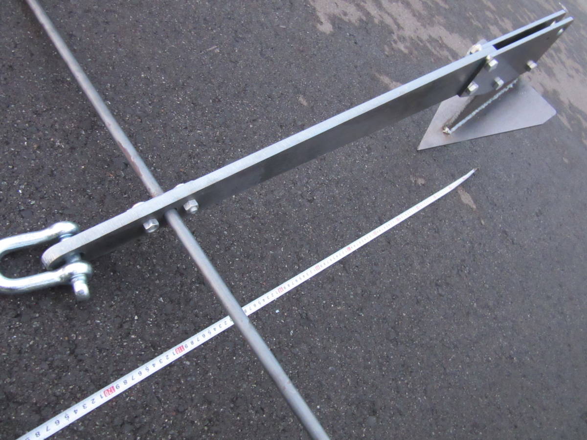 定番人気，得価 イカリ屋さんの約２４ｋｇ 筏／係船 用イカリ 鉄製 無地 無塗装(アンカー)｜売買されたオークション情報、yahooの商品情報をアーカイブ公開 - オークファン アンカー