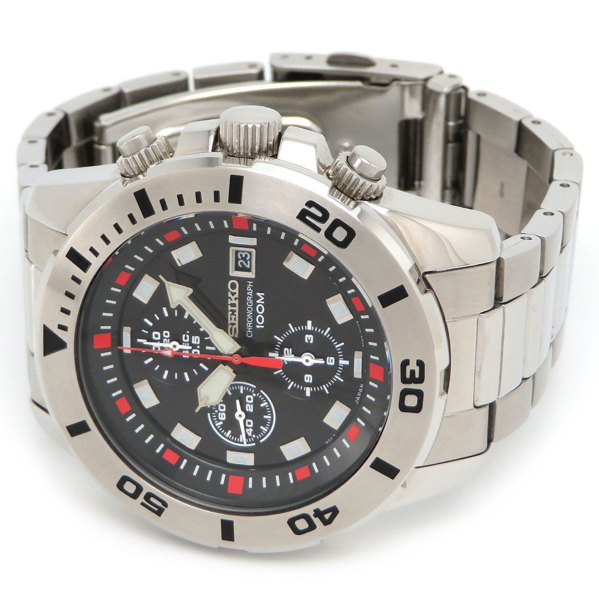 SEIKO セイコー クロノグラフ 7t92-0NW0 クォーツ 中古品｜Yahoo