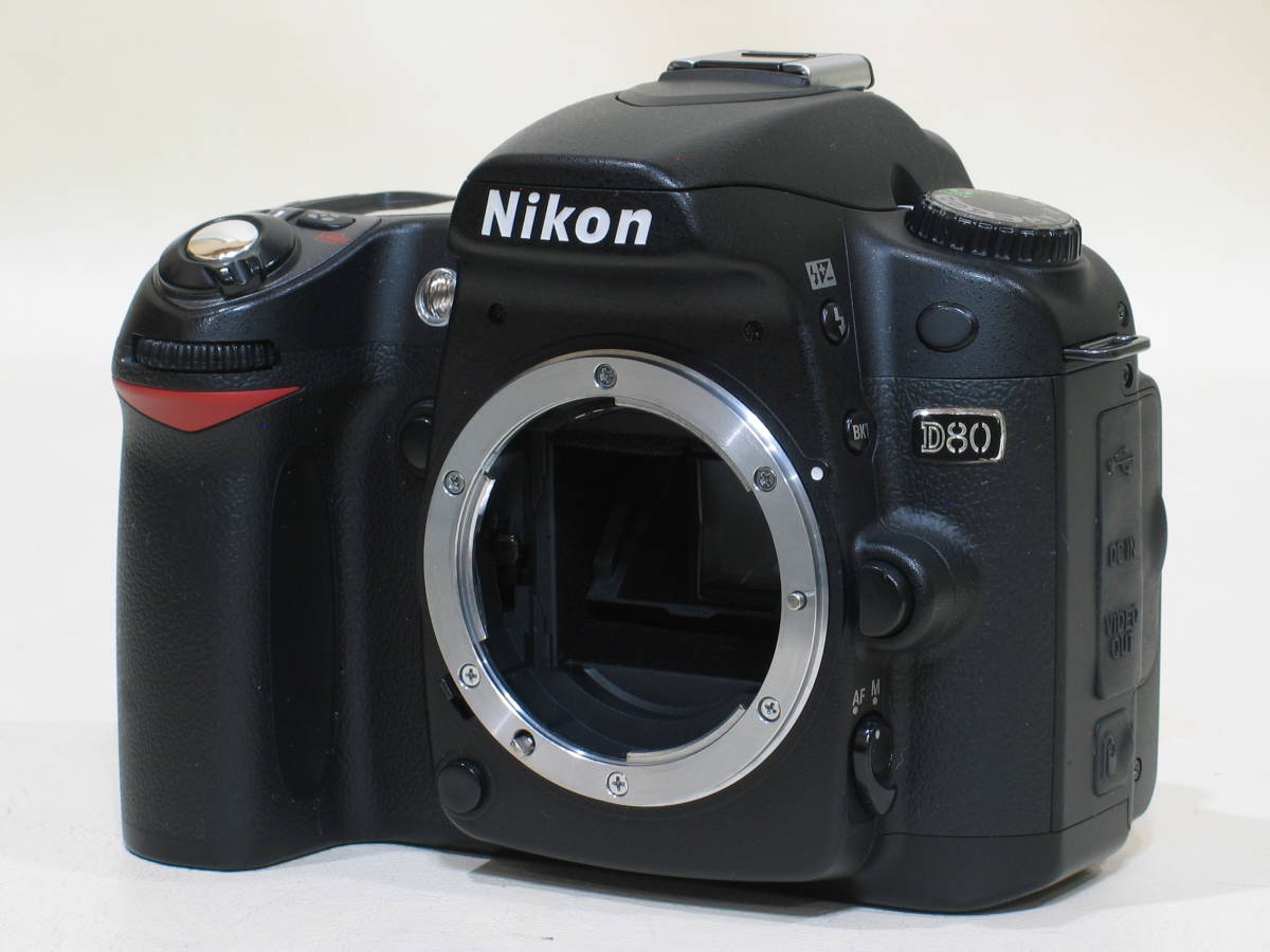 極上品★Nikon D80 デジタル一眼レフカメラ 本体 ニコン 即決！ Nikon D80 外観極上 #2213158