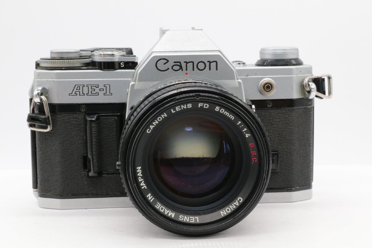 AE-1 FD 50mm Canon F1.4 PROGRAM キャノン Program NEW ブラック 一眼