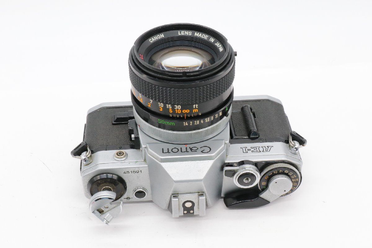 AE-1 FD 50mm Canon F1.4 PROGRAM キャノン Program NEW ブラック 一眼